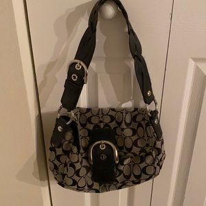 Gently used Coach shoulder bag